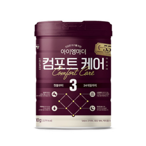 아이엠마더 컴포트케어 분유 3단계, 800g, 3개