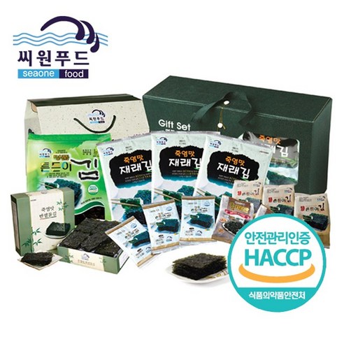 맛과 건강을 한번에! 죽염맛재래김