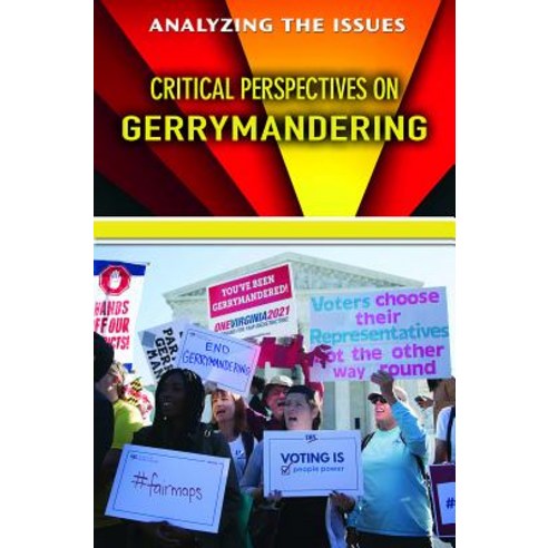 (영문도서) Critical Perspectives on Gerrymandering Library Binding, Enslow Publishing, English, 9781978503281