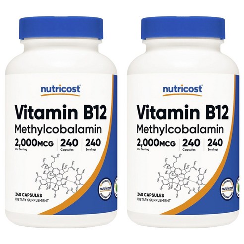 뉴트리코스트 비타민 B12 2000mcg 캡슐