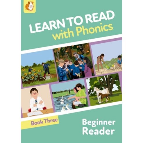 Learn To Read With Phonics Book 3 Paperback, Guinea Pig Education, English, 9781913277635