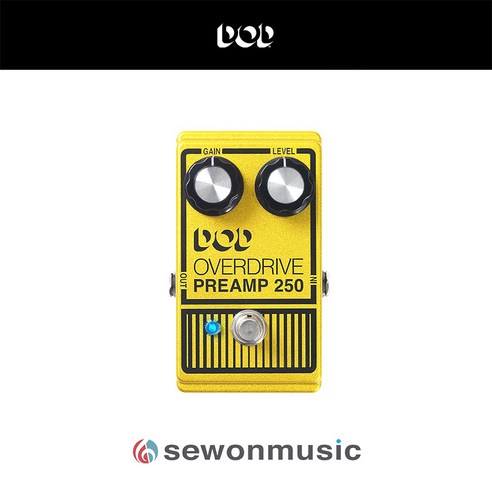 DOD-250: 빈티지 톤을 담은 기타 이펙터