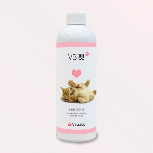 강아지탈취제 고양이 반려동물 배변 냄새제거 살균 소독 바이러스버스 펫 500ml 페플스