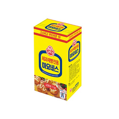 오뚜기 제과제빵전용 마요네스 /비닐, 1kg, 2개
