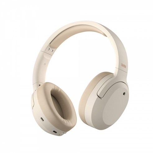   Brits Hi Fi Noise Cancelling Bluetooth Headphones, Ivory, BT4000 ANC