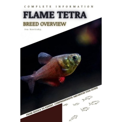 (영문도서) Flame Tetra: From Novice to Expert. Comprehensive Aquarium Fish Guide Paperback, Independently Published, English, 9798399866185