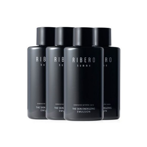 리베로옴므 더스킨 에너자이징 에멀젼 주름개선 기능성 남성로션 화장품 150ml x4개, 4개