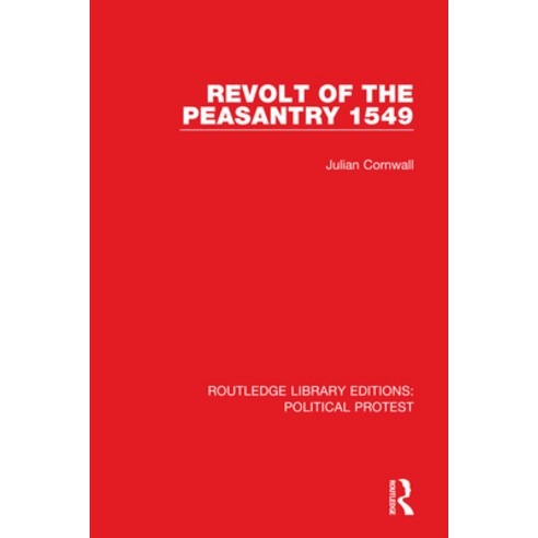 (영문도서) Revolt of the Peasantry 1549 Paperback, Routledge, English, 9781032043852