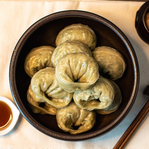 맛있는 만족의 열쇠를 푸시는 국내산 만두
