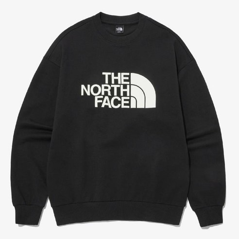 [국내매장판] 노스페이스 1 코튼 로고 릴렉스드 스웻셔츠 COTTON LOGO RELAXED SWEATSHIRTS #팀코리아컬렉션 NM5MP41A
