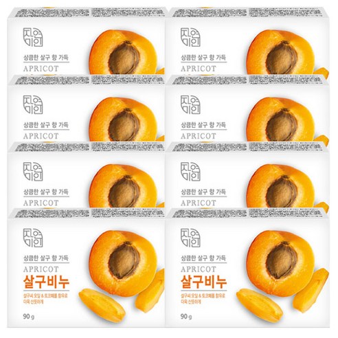 무궁화 살구비누, 90g, 1개