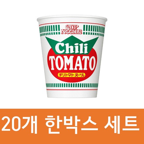 닛신 컵누들 칠리토마토 70g, 2개