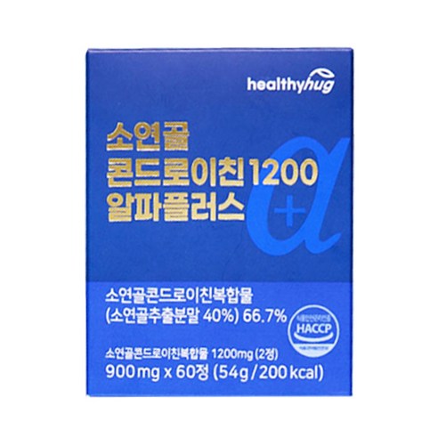 헬씨허그 소연골 콘드로이친 1200 알파 플러스 1개월분, 없음, 1개, 60정