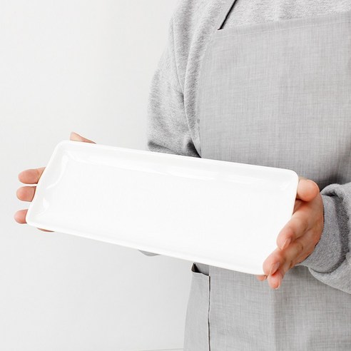 품격 있는 식탁을 완성하는 키친왕 화이트멜라민 생선접시