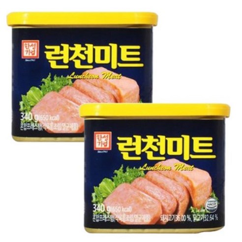 한성 런천미트 340g x 24캔, 24개 스팸3406개