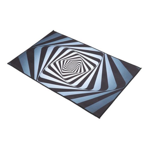3d 환상 카펫 현관 매트 추상 욕실 영역 깔개 입구 도어 매트 방 방 홈 장식, 폴리에스터, 60x90cm 스타일 C