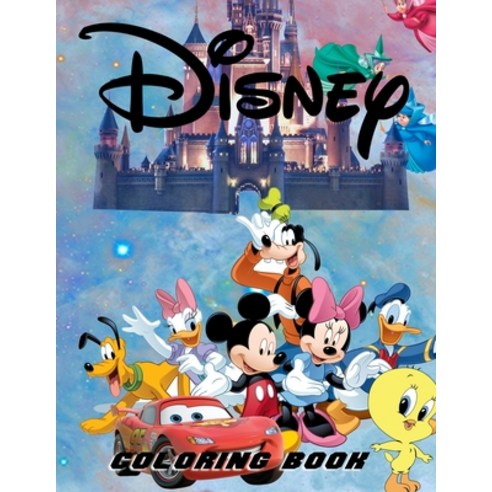 Disney coloring book: 100 Pages of Coloring Fun Paperback, Independently Published