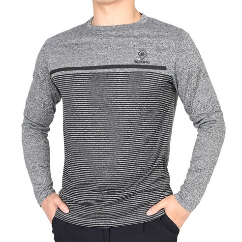 남성의 완벽한 춘추 솔루션: [이지바이] 라이프액트 빅사이즈 라운드 티셔츠