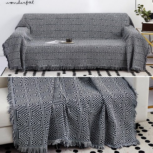 북유럽 단색 소파 타월 모래 출시 전체 담요 단일 간단한 소파 커버 소파 쿠션 커버 천 커버, 잃어버린 [공 없음], 130*180cm