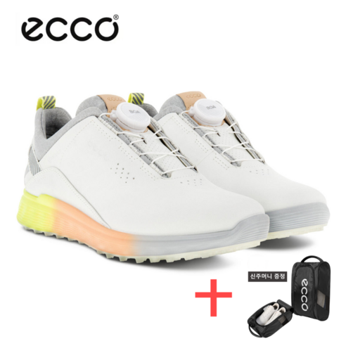 에코 골프 S 쓰리 보아 여성 클래식 골프화 102913