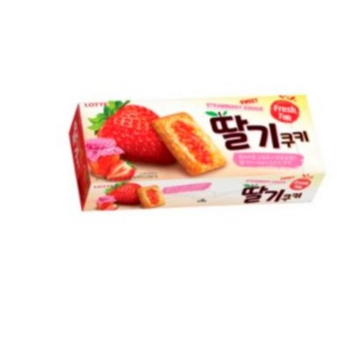 딸기쿠키, 230g, 9개