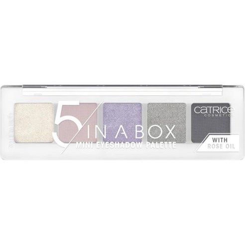 catrice 캐트리스 아이섀도우 팔레트 5 인 어 박스 미니 4g, 80 다이아몬드 라벤더 룩, 1개