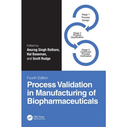 (영문도서) Process Validation in Manufacturing of Biopharmaceuticals Hardcover, CRC Press, English, 9780367697624
