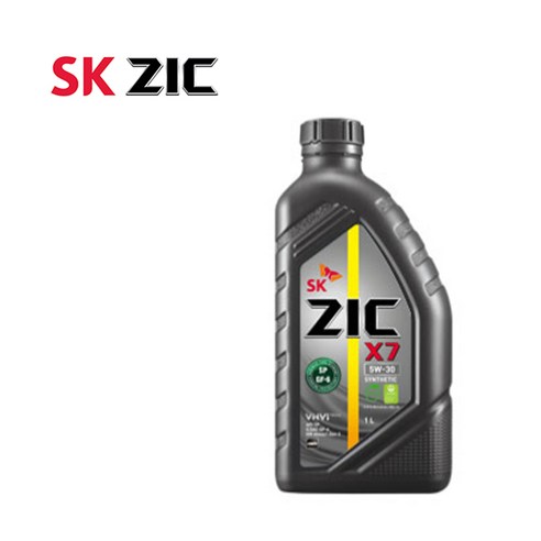 SK ZIC X7 프리미엄 합성유 5W-30 1L: 자동차의 생명을 살리는 선택 지크x75w30