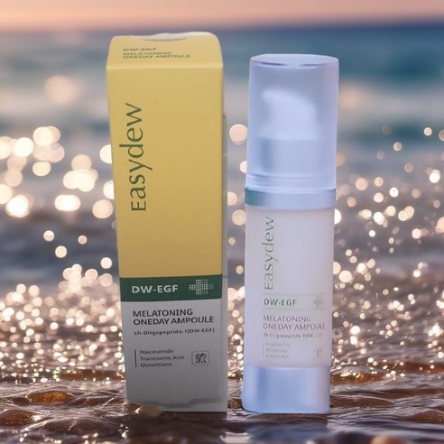 대웅제약 이지듀 디더블유 이지에프 멜라토닝 원데이 앰플 기미앰플 미백 1개, 개당 용량 × 수량 섬네일