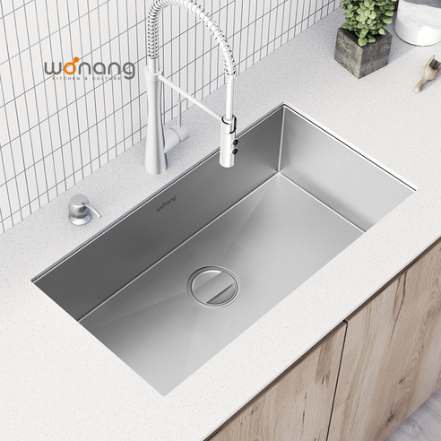 세련되고 내구적인 원앙싱크 ESL 7840RQ 블랙홀 싱크볼