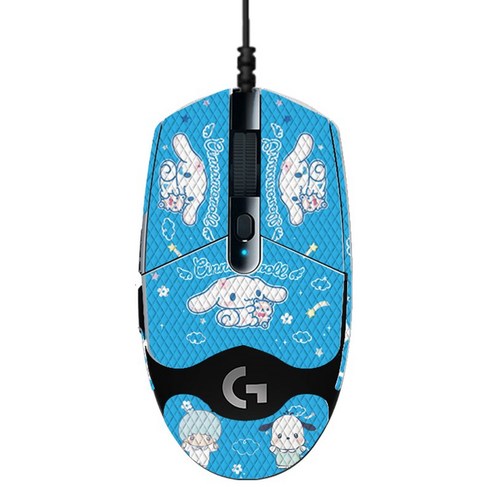 로지텍 G102 2세대 라이트싱크 게이밍 유선 마우스, 블루 시나모롤