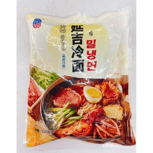 판다중국식품 밀냉면 연길냉면 중국냉면, 525g, 525g, 2개