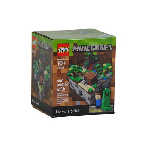 LEGO(레고) Minecraft Micro World 21102 마인크래프트 [품], 상세페이지 참조