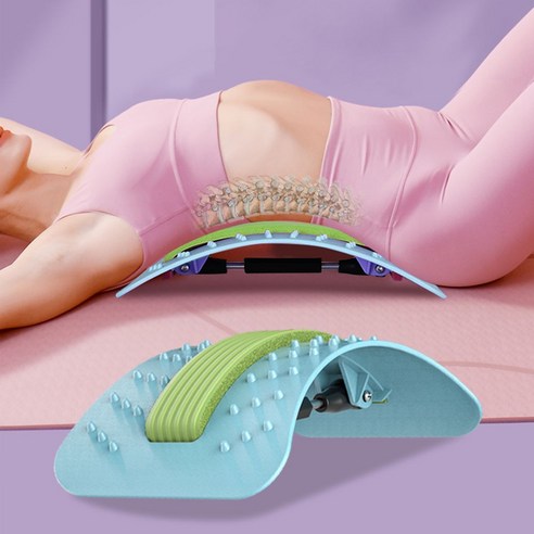 허리 스트레칭 바른자세 체형 척추 지압 운동기구 hbb*34270pl, 본상품선택, 1개
