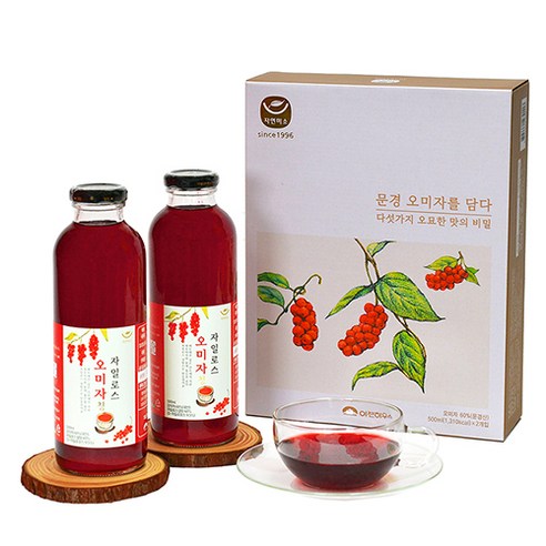 문경 자일로스 오미자청 500ml, 1개입, 2개