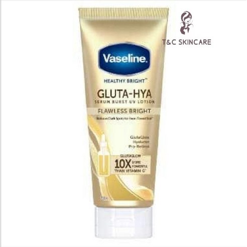 바세린 브라이트 데일리 바디로션 Vaseline Bright Gluta HYALotion, 플로레스 글로우, 1개, 70ml