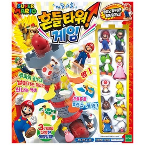 슈퍼마리오 흔들타워 벨런스 게임, 단품, 1개