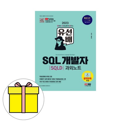 컴퓨터 기초, 엑셀 기초, 엑셀 실무 3가지 강좌 (USB 1개에 담김) sql자격검정실전문제 11 시대고시기획 유선배 SQL개발자(SQLD) 과외노트 시험