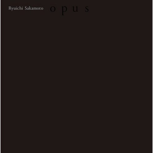 [LP] Ryuichi Sakamoto (류이치 사카모토) - Opus [4LP] : 마지막 피아노 솔로 콘서트