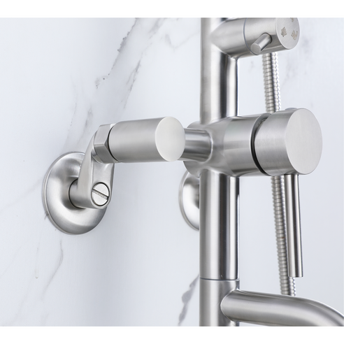 고급스럽고 기능적인 샤워 경험을 위한 준앤코 해바라기 샤워기