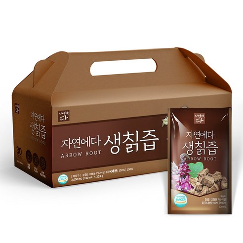 자연에다 생칡즙, 1개