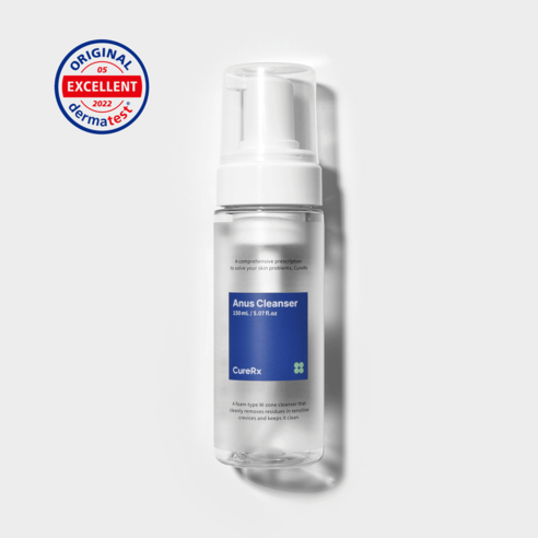 큐어알엑스 아누스 클렌저 항문전용워셔 청결제 150ml, 1개