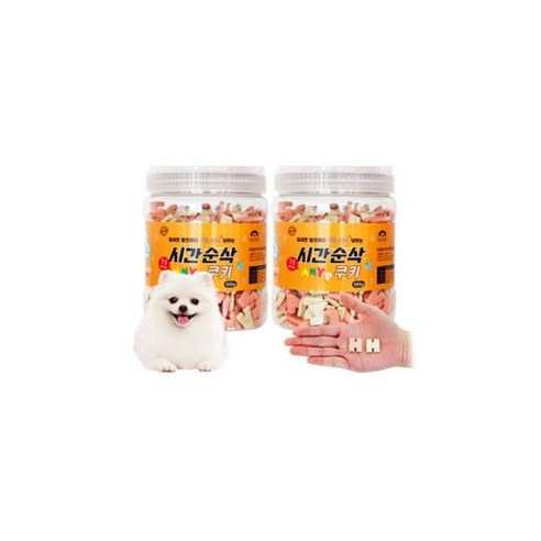 펫클럽 벨버드 시간순삭 칼슘비타쿠키500g 1+1