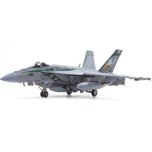 아카데미과학 미해군 F/A-18E VFA-195 치피호 1:72 12565, 1개