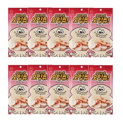 [썬푸드] 단짠 쫀득 쫄슐랭 오잉츄 40g x 10팩