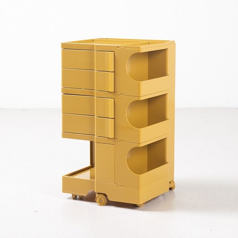 공간에 활력을 불어넣는 마법, 영가구 보비 4단 360도 회전 트롤리 보비트롤리