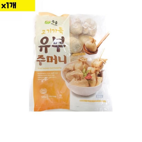 식자재 도매) 유부주머니(두솔 고기나라 500g) 1개 cut*862xe, 본상품선택, 500g