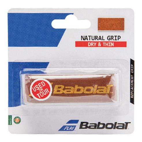 Babolat 바볼랏 670063 내츄럴 테니스 라켓 교체용 그립 천연 가죽