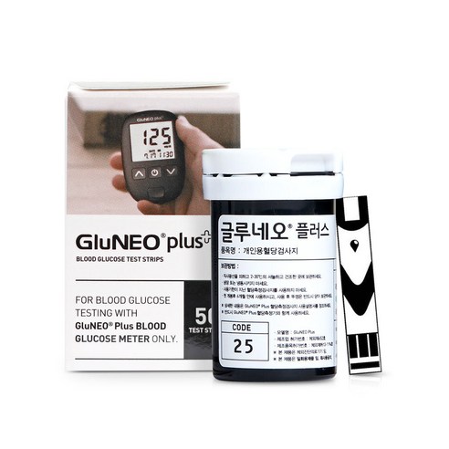 건강한 일상을 위한 현명한 선택, 오상헬스케어 글루네오 플러스 혈당검사지
