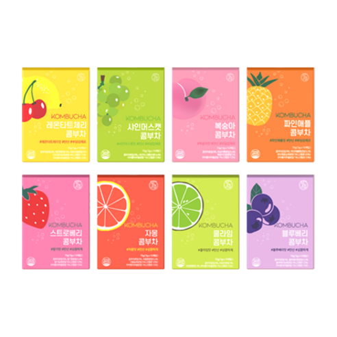 8종_콤부차_힐스랩, 복숭아